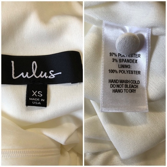 NWT LULU'S Your Time Off-The-Shoulder Bodycon Dress Size XS - Picture 11 of 11